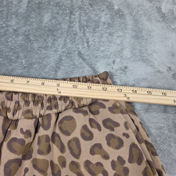 Comfrt Minimalist Kids XL Sweatpants Brown Leopard Limited Edition Joggers NWOT - Picture 10 of 12